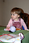 Birthday cake at Grandma's house