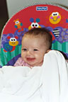Me in my bouncy chair