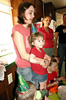 Singing happy birthday